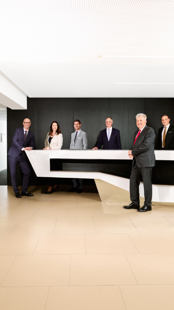 Das Team von Beck + Partner in der Kanzlei