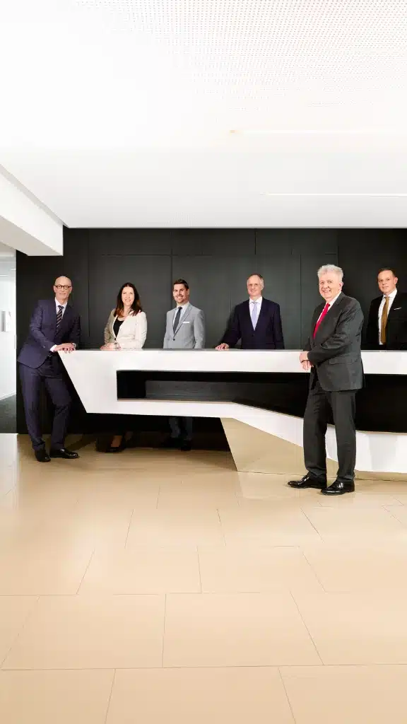Das Team von Beck + Partner in der Kanzlei